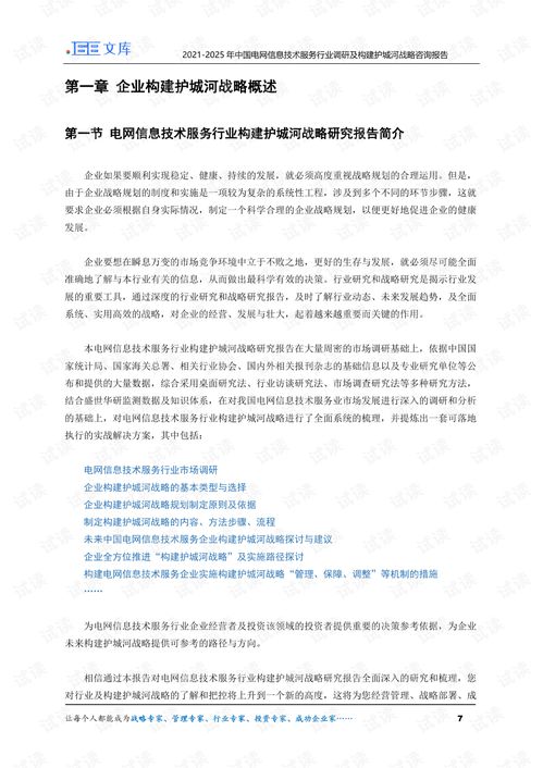 2021-2025年中國電網信息技術服務行業調研及構建護城河戰略咨詢報告